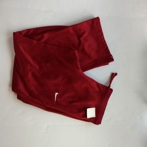Nike track pants Scarlet Sz large
